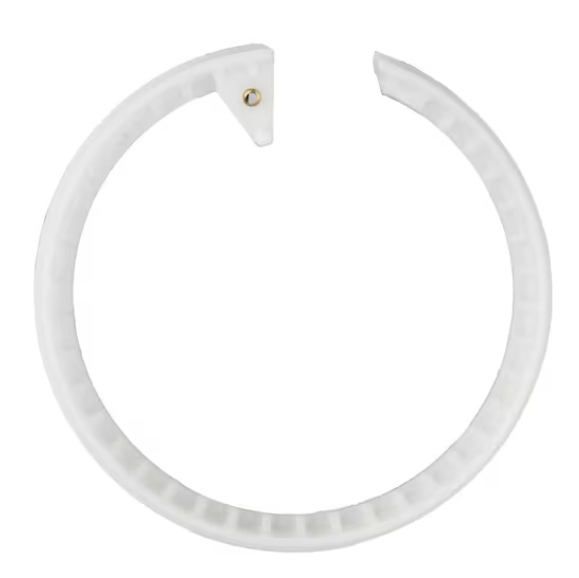 White Snap Ring