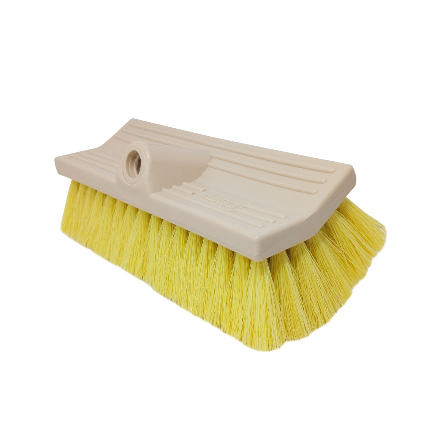 Mr LongArm 10 Inch Bi-Level Stiff Bristle Brush (Yellow)