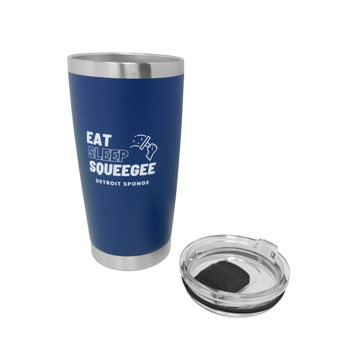 Detroit Sponge Tumbler - Eat, Sleep, Squeegee