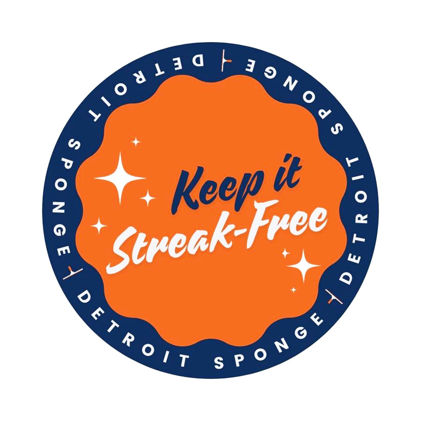 Detroit Sponge Stickers