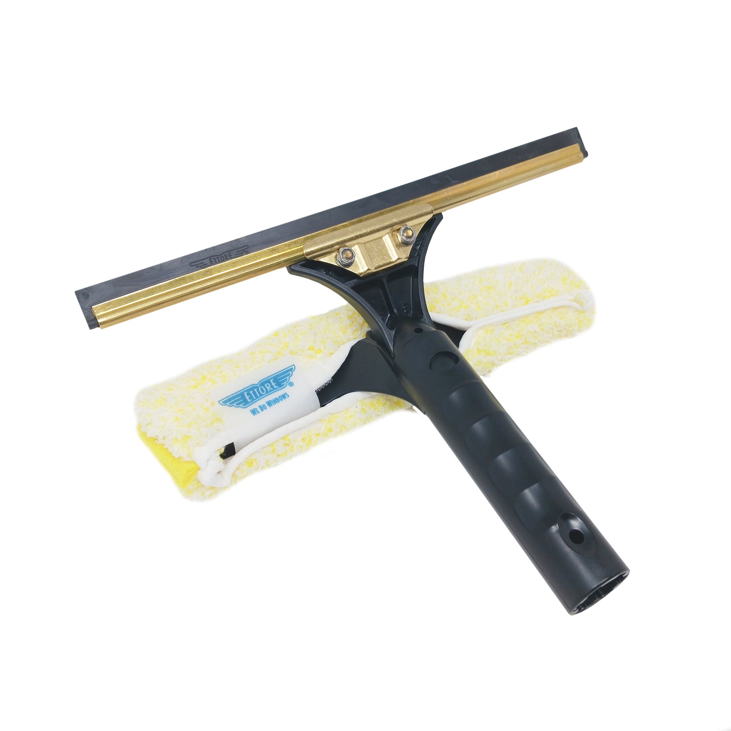 Ettore Brass Backflip Complete Squeegee & Washer Combination Tool
