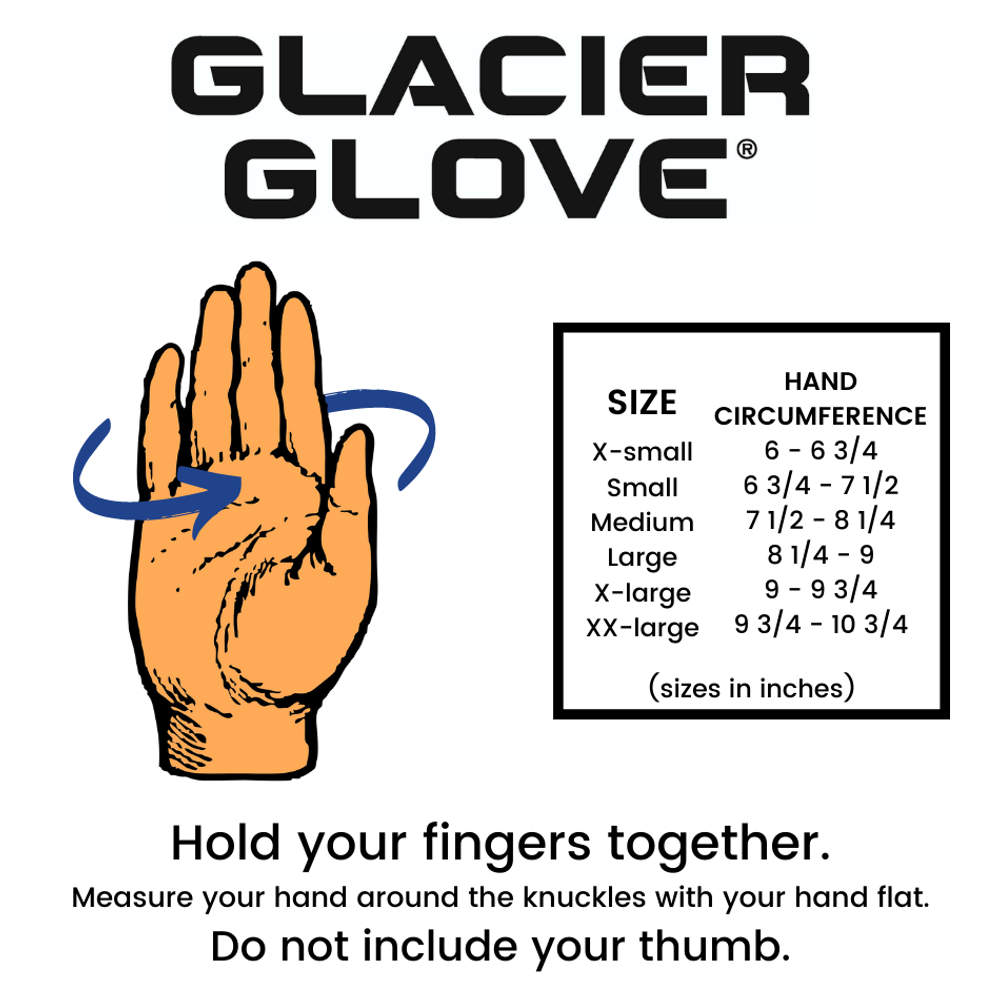 Glacier Glove Perfect Curve Neoprene Winter Gloves