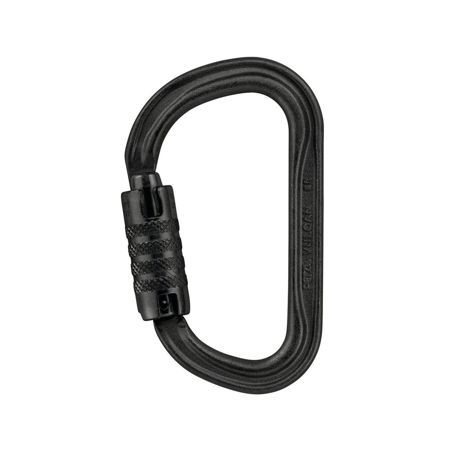 Petzl Vulcan Triact-Lock Black Steel ANSI Carabiner