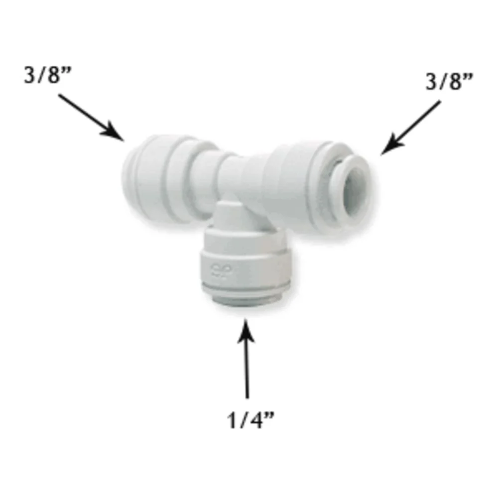 T Fitting Replacement - 3/8 x 1/4 x 3/8