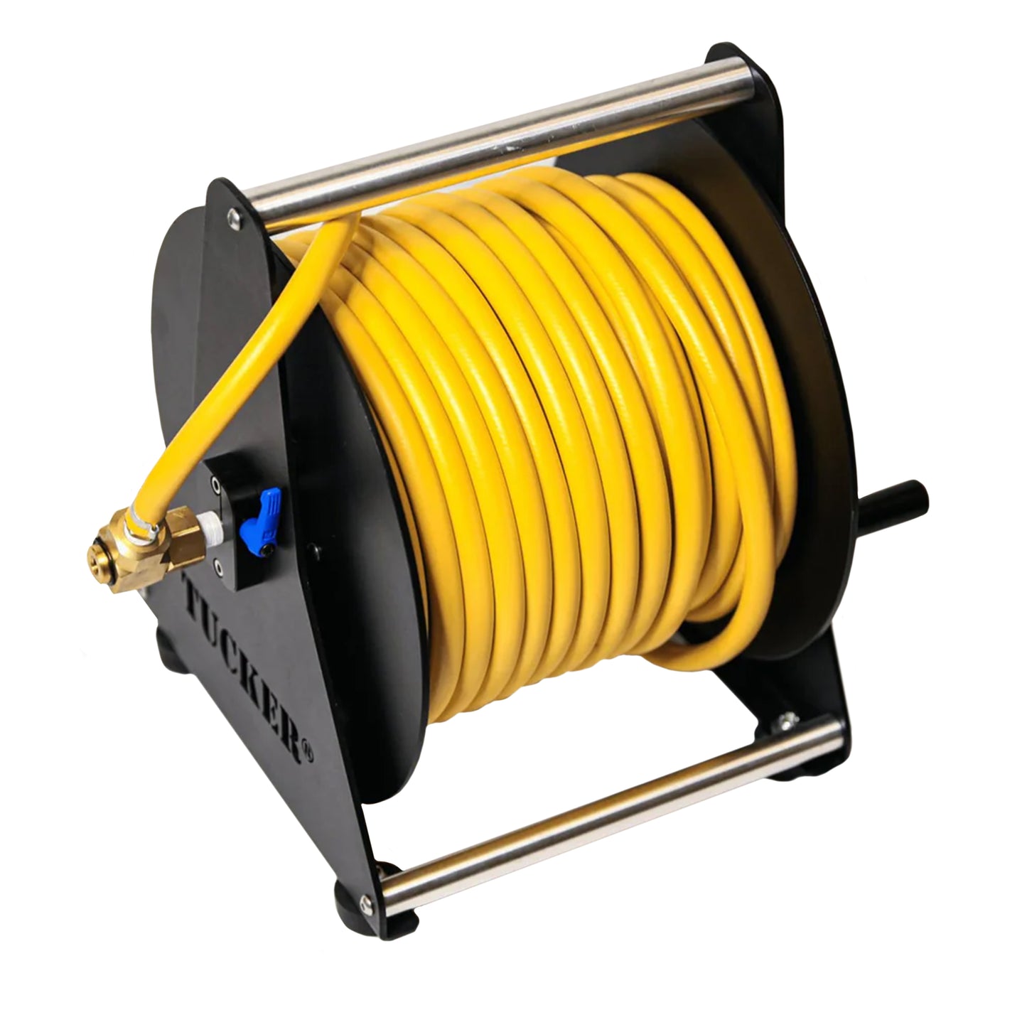 Tucker Hand Carry Reel with 150 Feet of 3/8 Inch Hose