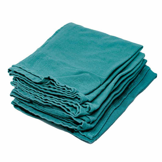 Green Recycled Huck Towels