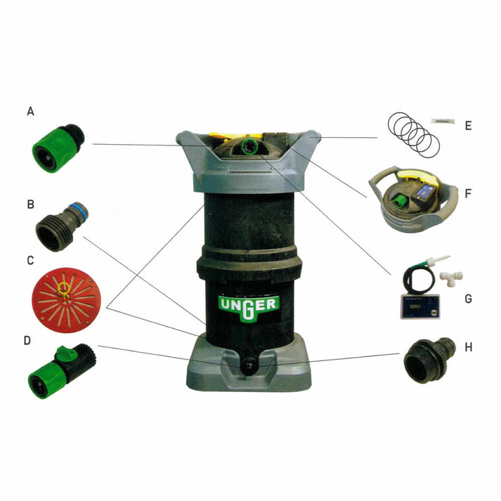 Shine package of Unger DI Set with extra resin