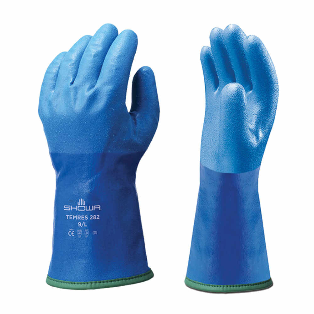 SHOWA Temres 282 Waterproof Thermal Gauntlet Work Gloves 10/XL