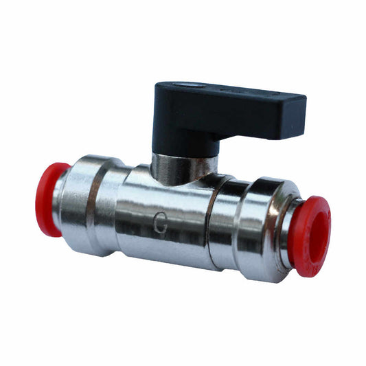 Gardiner 5/16 Inch Push-Fit Metal On/Off Valve