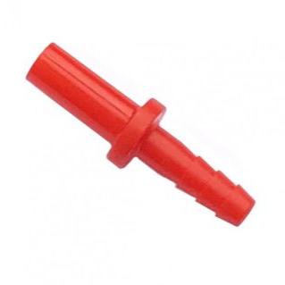 Red push-fit 8mm stem to 5mm barb