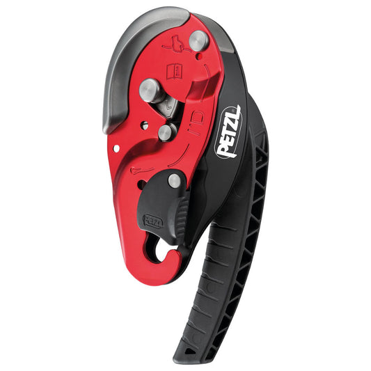 Petzl I’D L Red Descender 1/2 Inch
