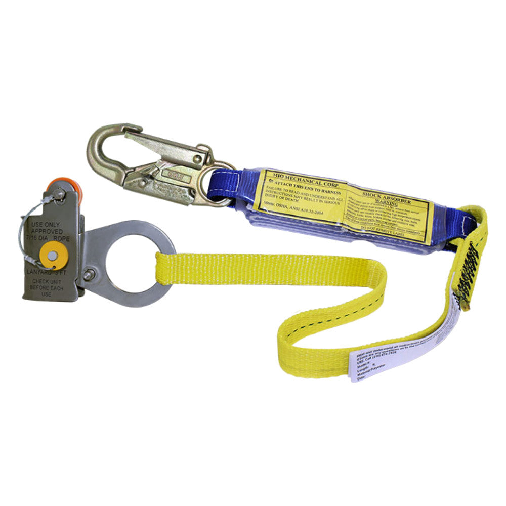 MIO Rope Grab with 3 ft Lanyard