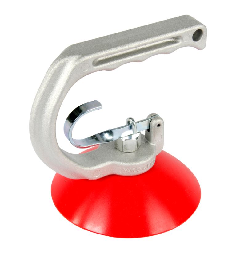Complete Single Red Silicone Suction Cup