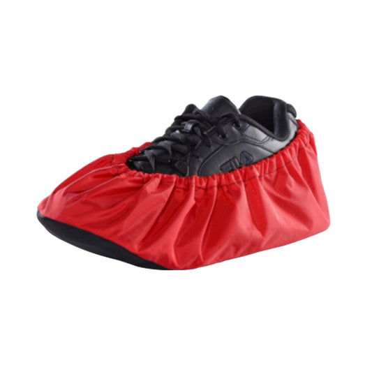 One Pair of Red Reusable Shoe Covers