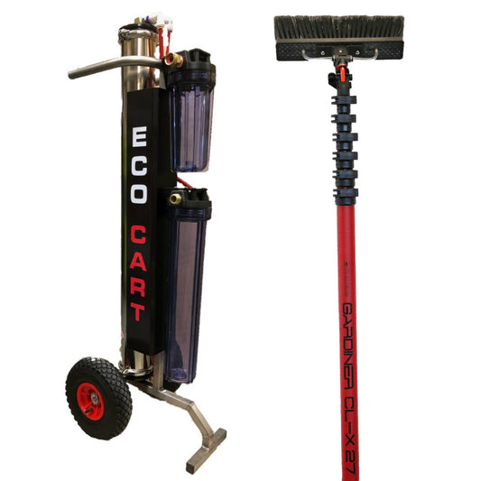 HydroSphere EcoCart with 27ft Gardiner CLX Waterpole Complete Package