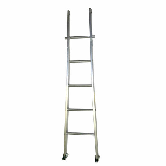 Metallic Ladder 6 Foot Base with Swivel Safety Shoes