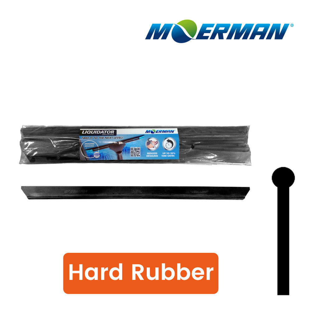 Moerman HARD Liquidator Replacement Squeegee Rubber (10-pack)