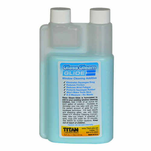 Titan Glass Gleam Glide in a 16oz Dispenser Bottle
