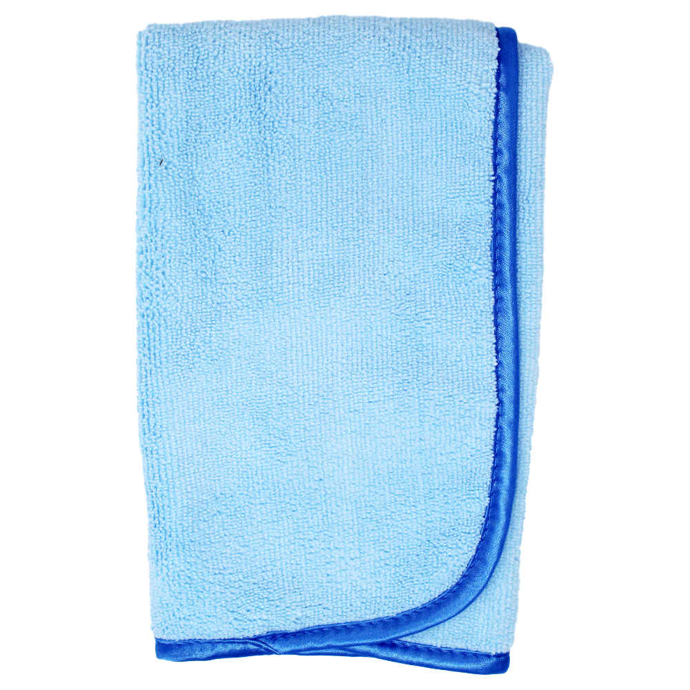 16 x 16 Inch Blue Terry Towel-Style 70/30 Microfiber Cloth