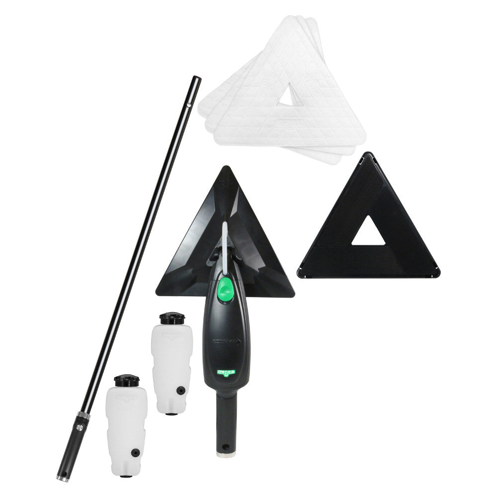 Unger Stingray Refillable Indoor Window & Surface Cleaning 5 Foot Kit