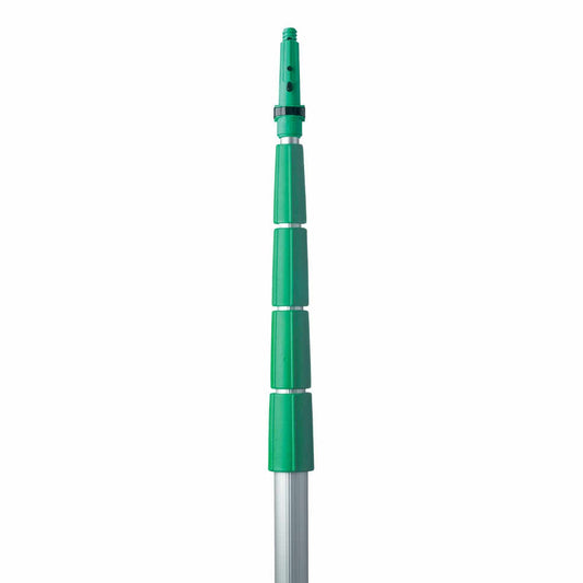 Unger TelePlus™ Aluminum Modular & Telescopic Extension Pole COMPLETE (30 Foot, 5-section)