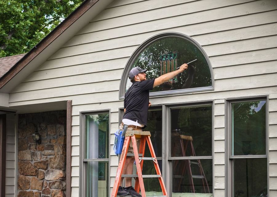 professional window cleaner
