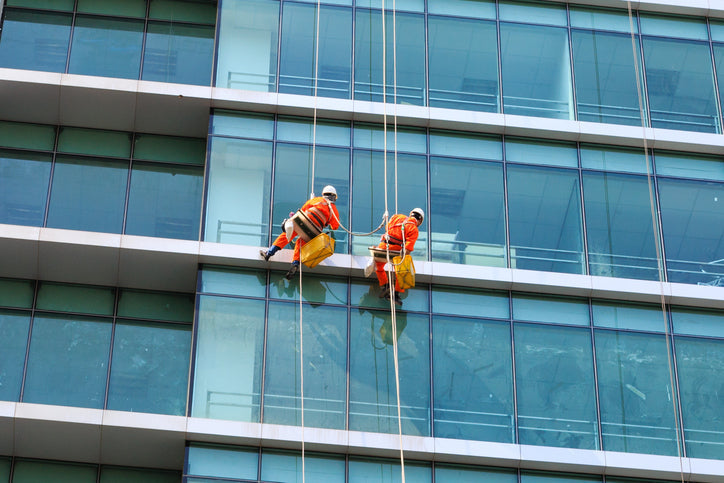 high rise commercial window cleaning
