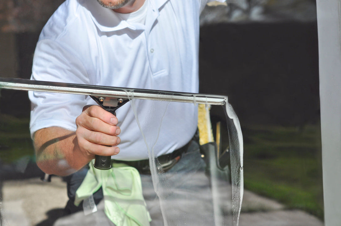 professional window cleaner