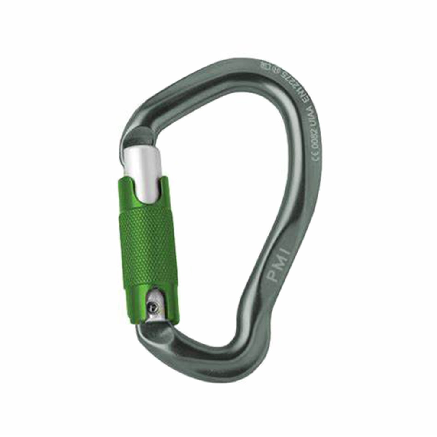 PMI Paragon Auto-Lock Silver Aluminum Carabiner