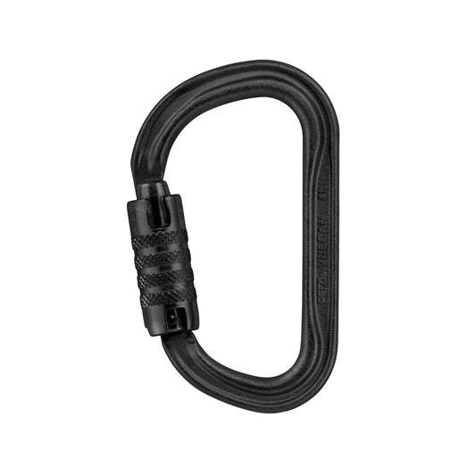 Petzl Vulcan Triact-Lock Black Steel ANSI Carabiner