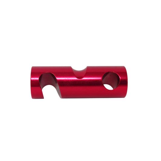 SMC Red Aluminum Grooved Top Bar