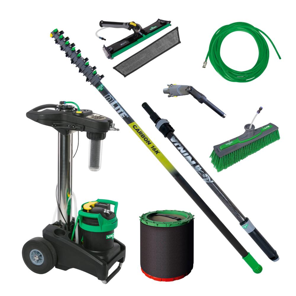 Unger Hydropower Nano System Carbon 16K 40' Complete Kit