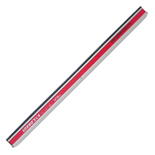 Sorbo 3X4 Red Quick Silver Channels (w/Tapered Ends)