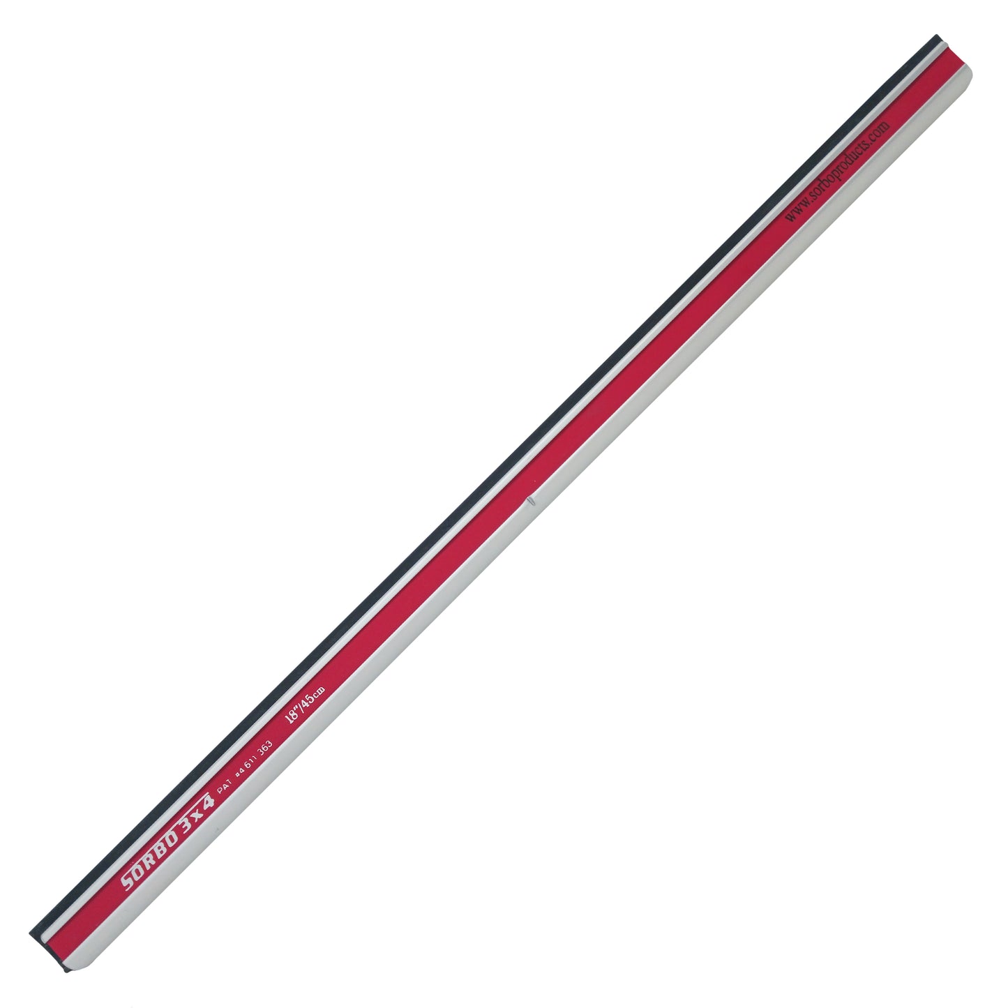 Sorbo 3X4 Red Quick Silver Channels (w/Tapered Ends)
