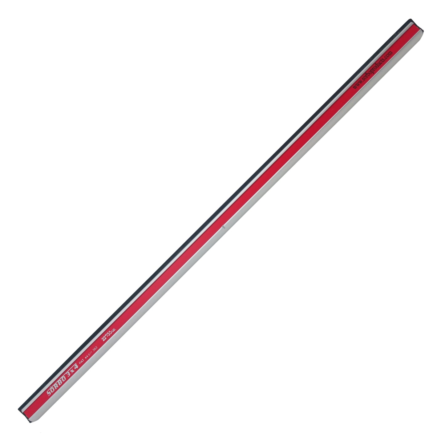 Sorbo 3X4 Red Quick Silver Channels (w/Tapered Ends)