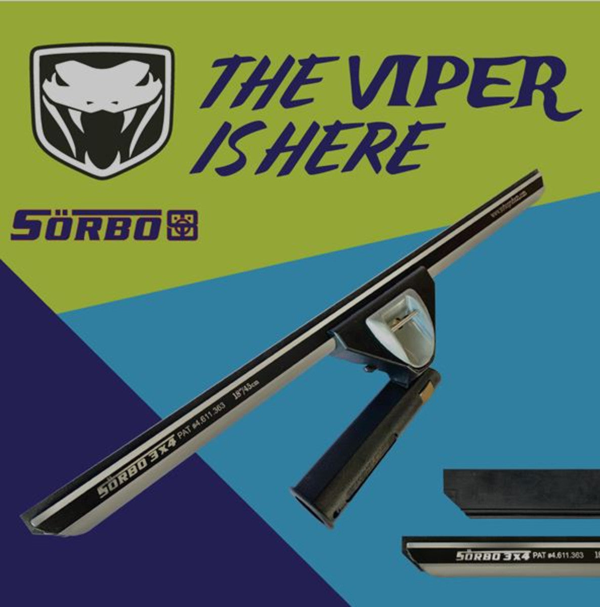 Sorbo Viper 45 Wide Body Squeegee