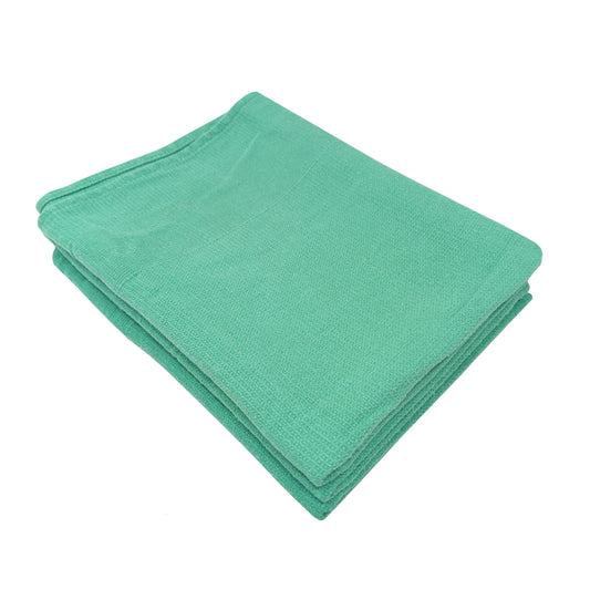 Green Recycled Huck Towels