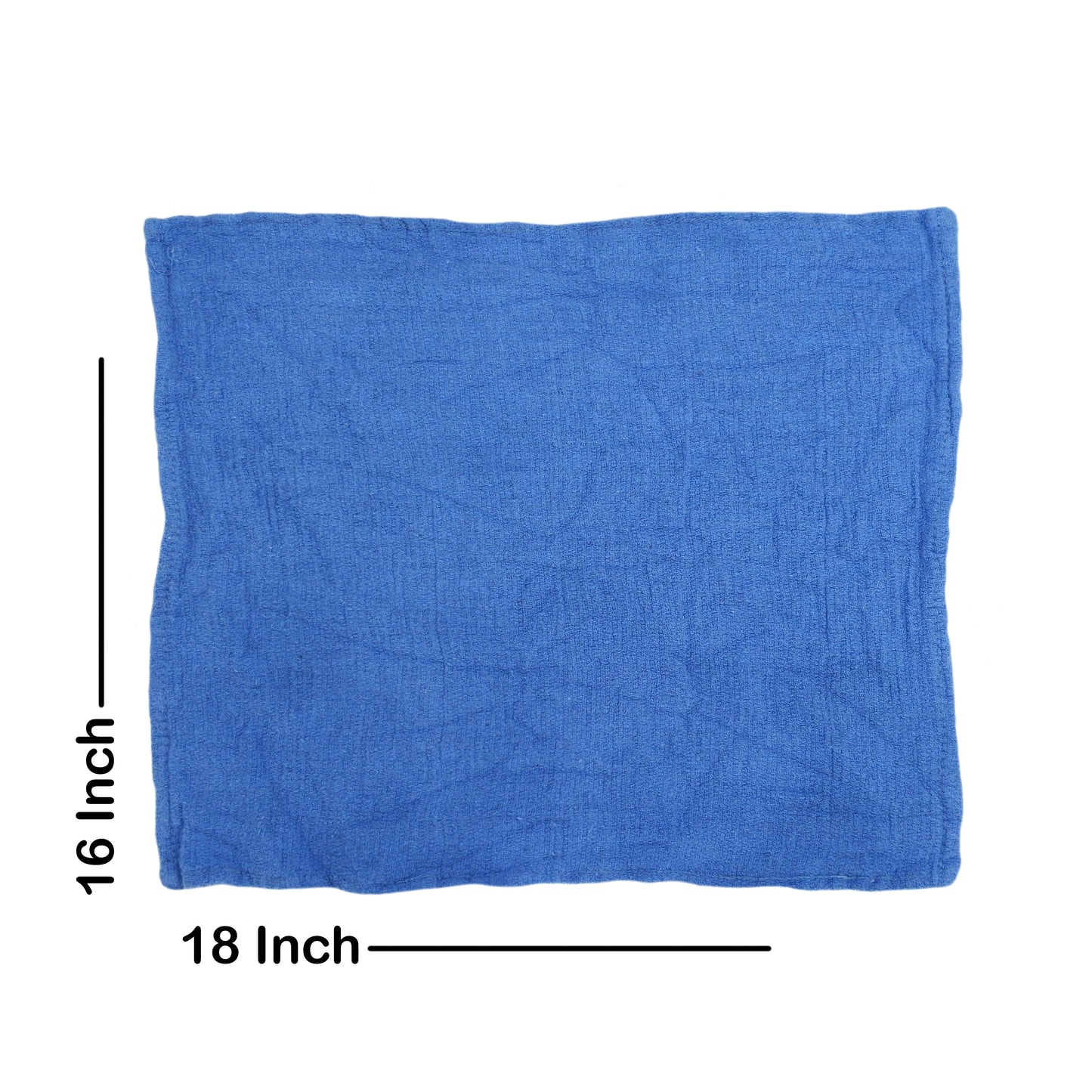 Blue Recycled Huck Towels