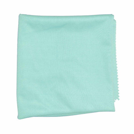 20 x 20 Inch Blue Ultra-Fine Microfiber Polishing Cloth