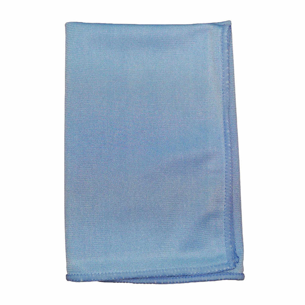 16 x 16 Inch Blue Microfiber Smooth Glass Cloth
