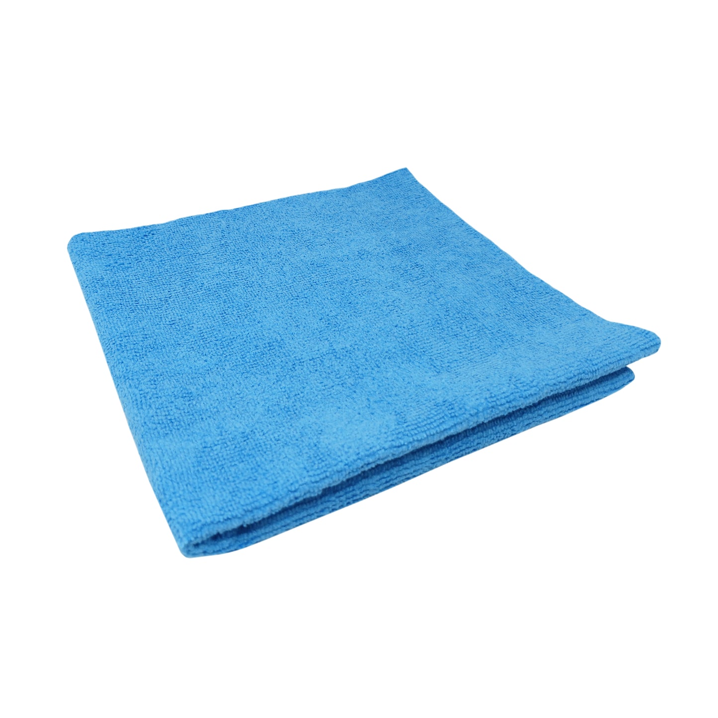 Terry Towel-Style Microfiber Cloth (Blue 16 x 16)