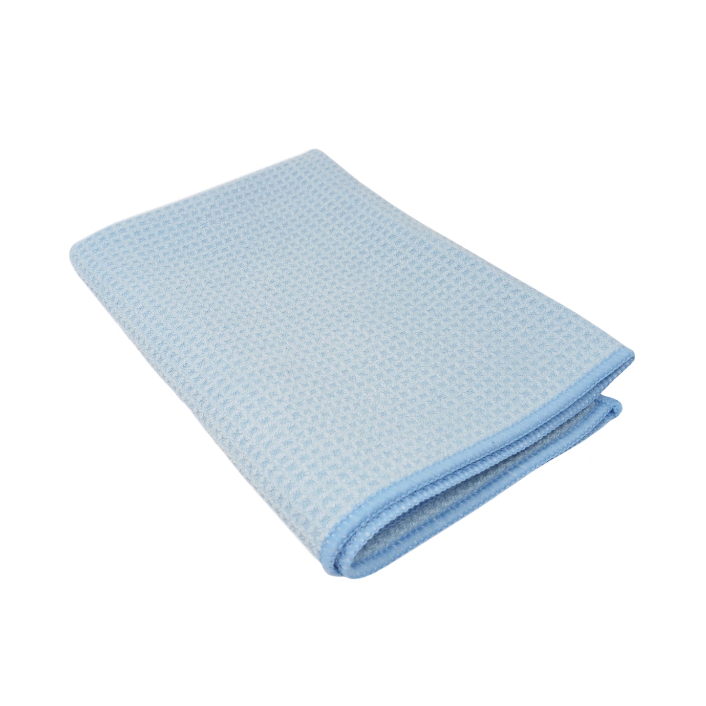 Microfiber Soft Waffle Textured Cloth (Blue 15 x 25)