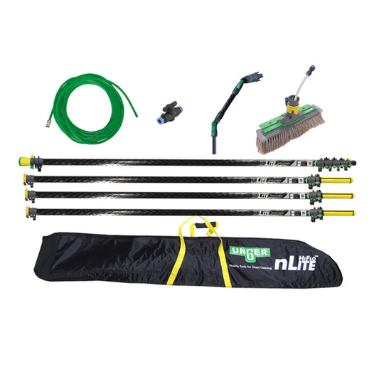 Unger HiFlo nLite HiMod 55 Foot Waterfed Pole Kit