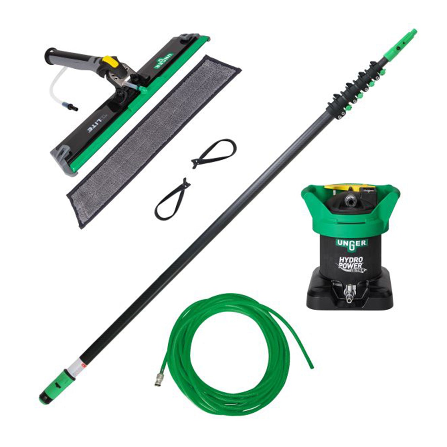 Unger HydroPower  Ultra PowerPad 20' Starter Kit