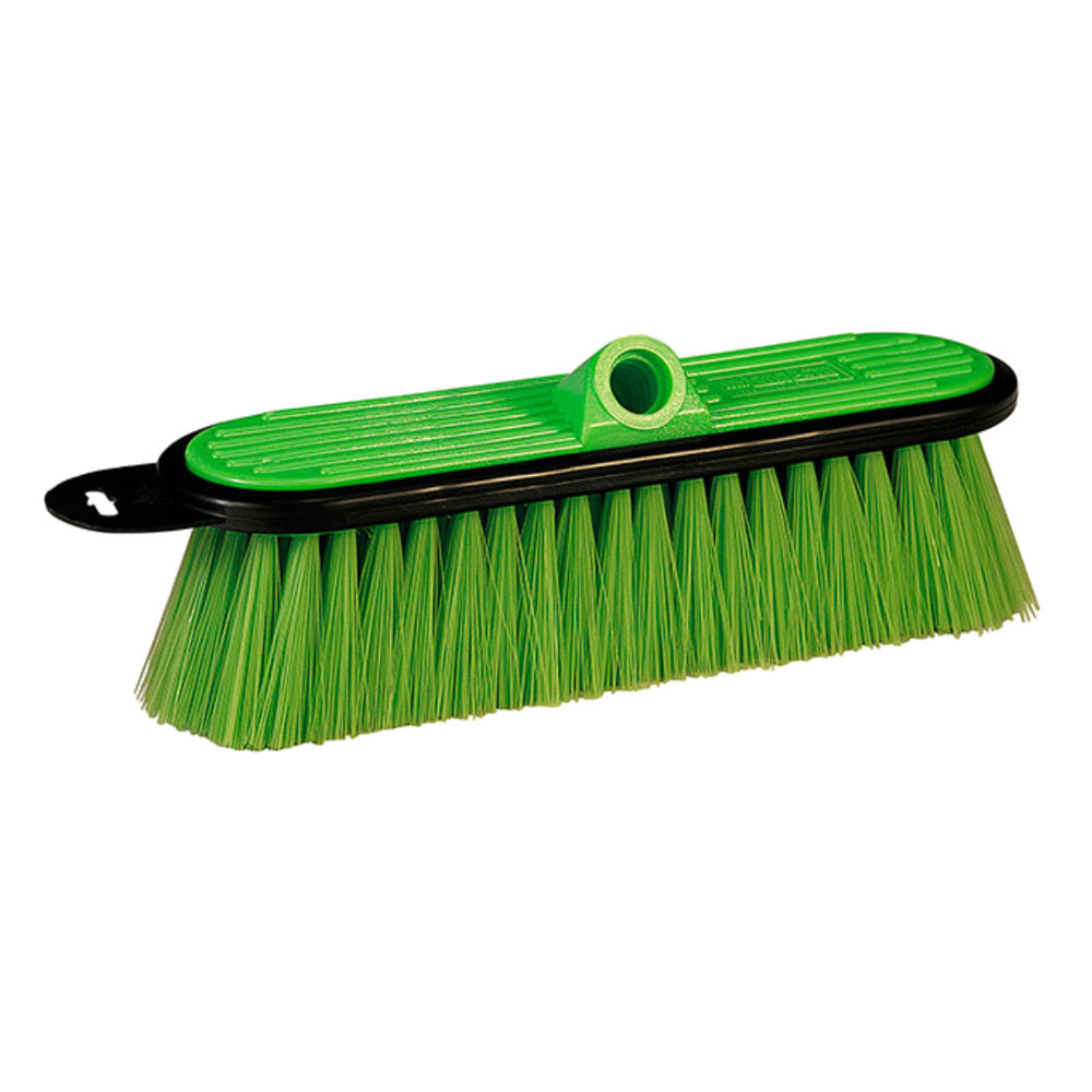 10 Inch Synthetic Super Soft Bristle Brush (Green)