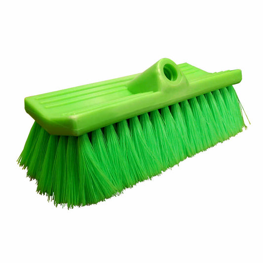10 Inch Bi-Level Super Soft Bristle Brush (Green)