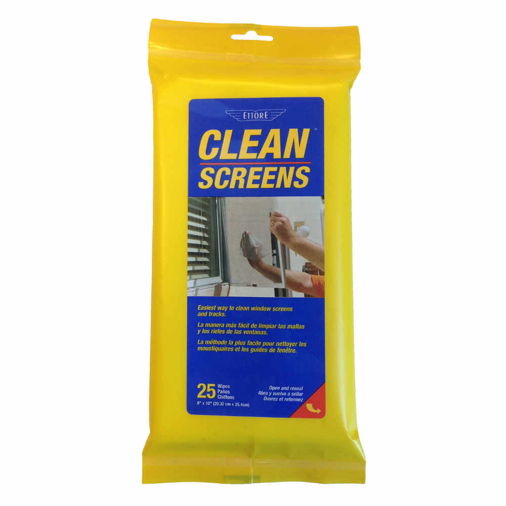 Ettore Clean Screen Wipes (25 Pack)