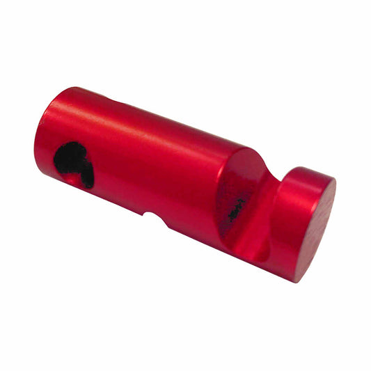 SMC Red Aluminum Grooved Top Bar