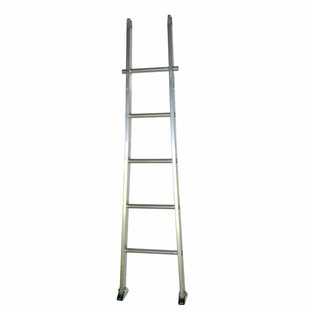 Metallic Ladder 6 Foot Base with Swivel Safety Shoes