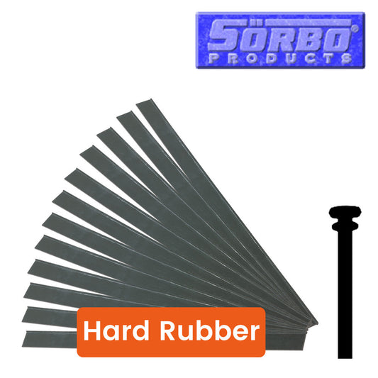 Sorbo FIRM90 Replacement Squeegee Rubber (Dozen Pack)